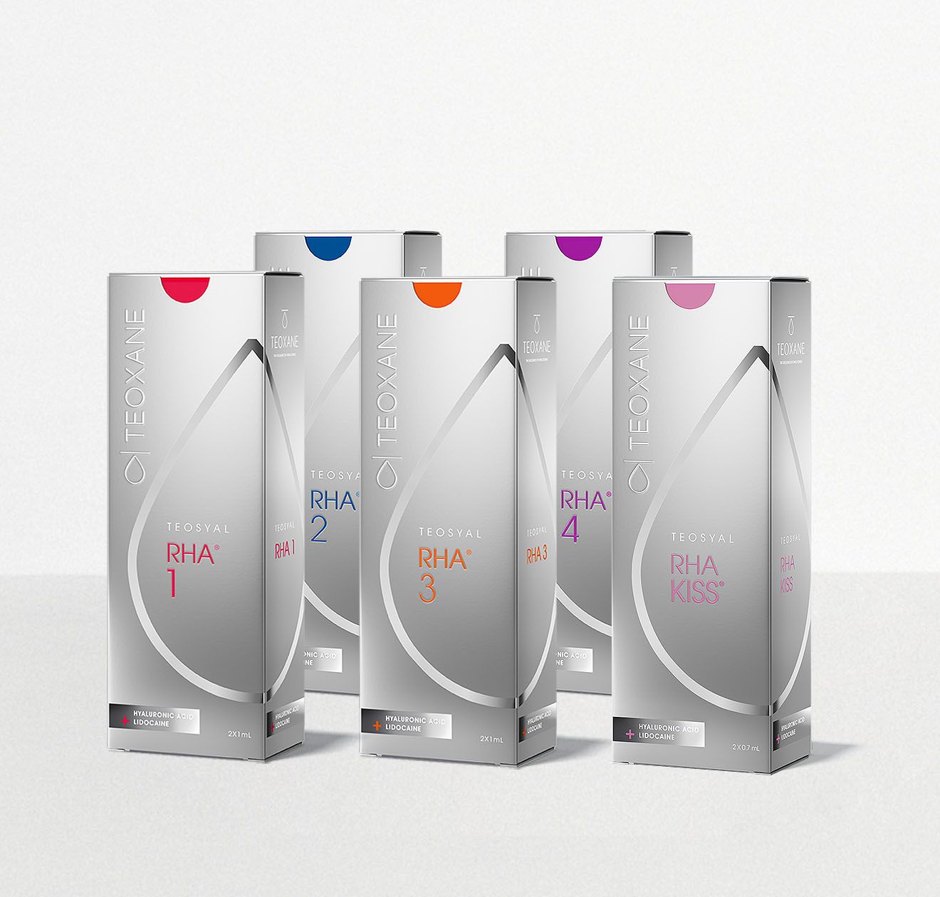Move beyond conventional HA fillers and recommend TEOXANE’s versatile TEOSYAL RHA® range 